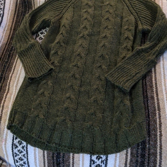 David & Dani Forest Green Sweater - Picture 3 of 3